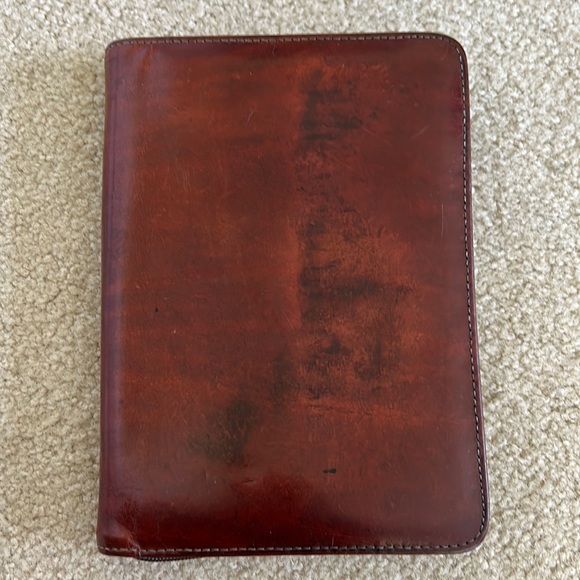 Bosca Office Bosca Cordovan Leather Pad Portfolio Poshmark